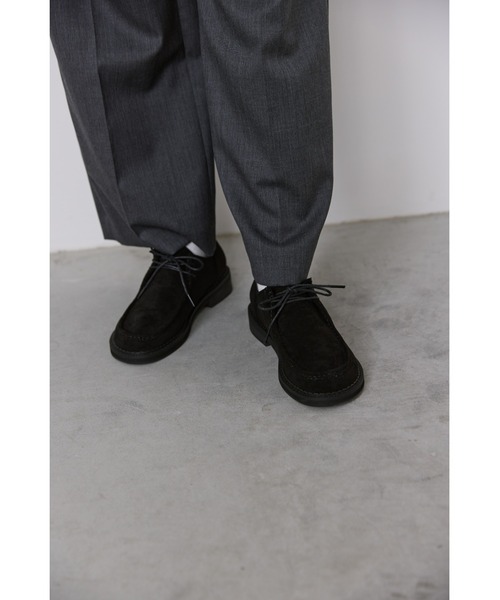 un/neu(アンノイ)の「スウェードモカシンシューズ / select item(モカシン/デッキシューズ・レディース・ブラック/ブラウン・LARGE/MEDIUM/SMALL)」の7枚目の写真