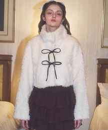 Lovilyn | プードルファーリボンコート(その他アウター)