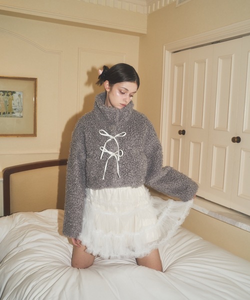 Lovilyn（ラヴィリン）の「プードルファーリボンコート（その他 