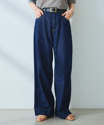 CROSS FUNCTION | 《撥水》FRESH DENIM デニムワイドバギーパンツ【CROSS FUNCTION/クロスファンクション】(デニムパンツ)
