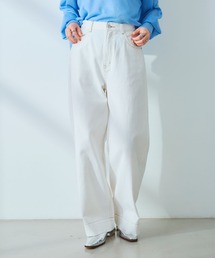 CROSS FUNCTION | 《撥水》FRESH DENIM デニムワイドバギーパンツ【CROSS FUNCTION/クロスファンクション】(デニムパンツ)