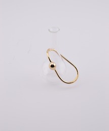 BROTHERHOOD（ブラザーフッド）の「【earyear】Sphere Trace Double Finger Ring（リング）」