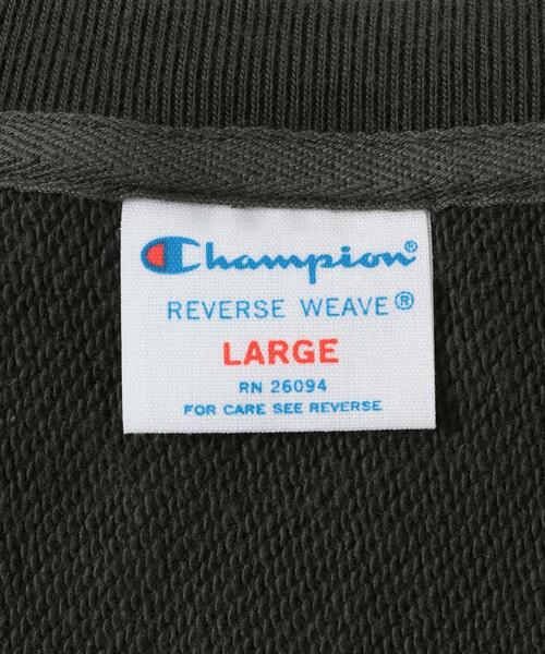 URBAN RESEARCH Sonny Label（アーバンリサーチサニーレーベル）の「『別注』Champion×Sonny Label　リバースウィーブロゴスウェットTシャツ（スウェット・レディース・スミクロ/グレー/ライトブルー/オートミール・MEDIUM/LARGE）」の17枚目の写真