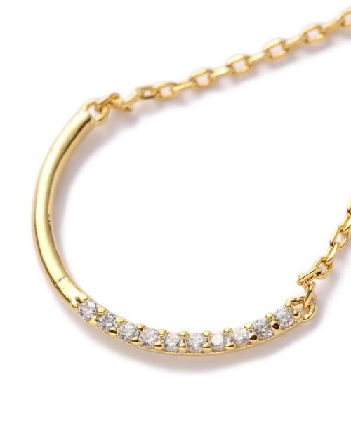 EDIT COLOGNE(エディットコロン)の「ドロップビジューピアス(ピアス(両耳用)・レディース・ゴールド・フリ-)」の3枚目の写真