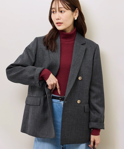 セール】スリートーンツイードジャケット/セットアップ対応