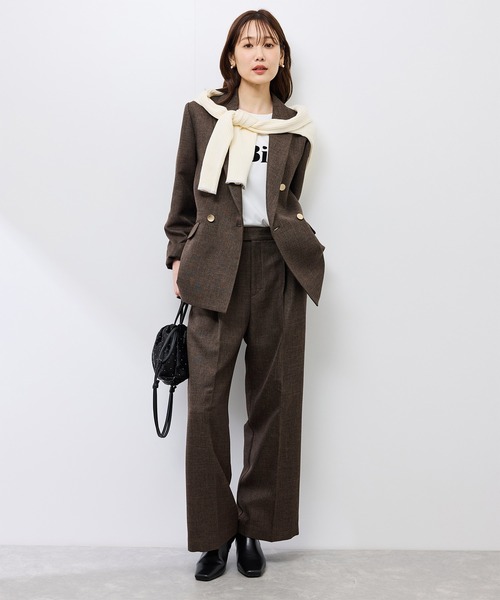 セール】スリートーンツイードジャケット/セットアップ対応