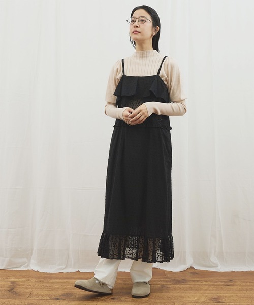 fig Ｌondon（フィグロンドン）の「●Minmin cami dress（ワンピース・レディース・ブラック/アイボリー・FREE）」の22枚目の写真