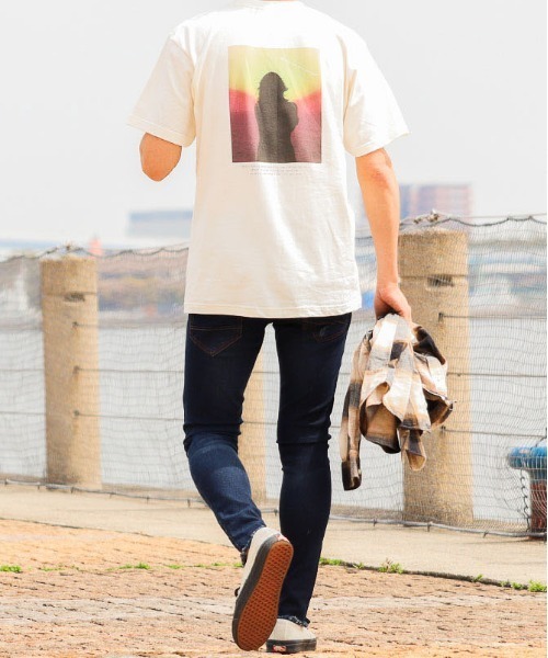 NO WAY(ノーウェイ)の「/バックプリント コットンTシャツ/(Tシャツ/カットソー・レディース・B/C/D/その他5/その他1/その他6/その他7/その他8/その他3/その他2/その他/その他4・LARGE/MEDIUM/X-LARGE)」の9枚目の写真