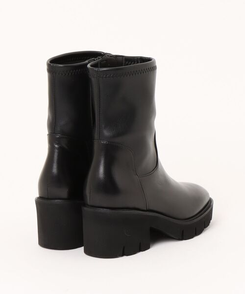 Luca Grossi（ルーカグロッシ）の「ストレッチショートブーツ/LUCA K839T-UA（ブーツ・レディース・ブラック・35/36/37/38）」の2枚目の写真