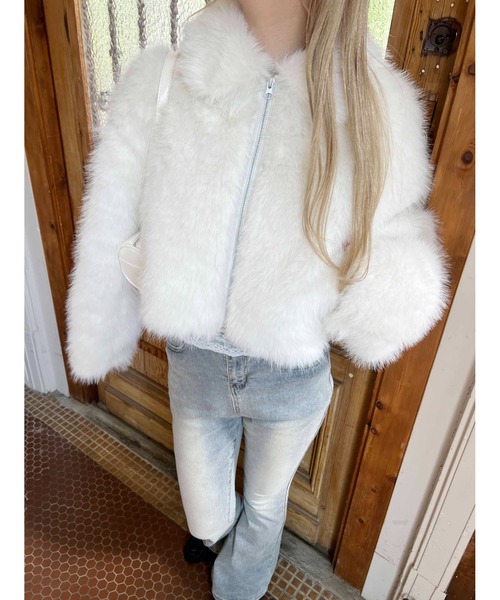 PHILLY（フィリー）の「【25年秋冬新作】フェイクファーコート