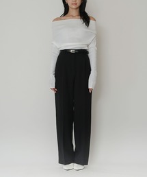 ワイド ストレート スラックス KINO THE KEI