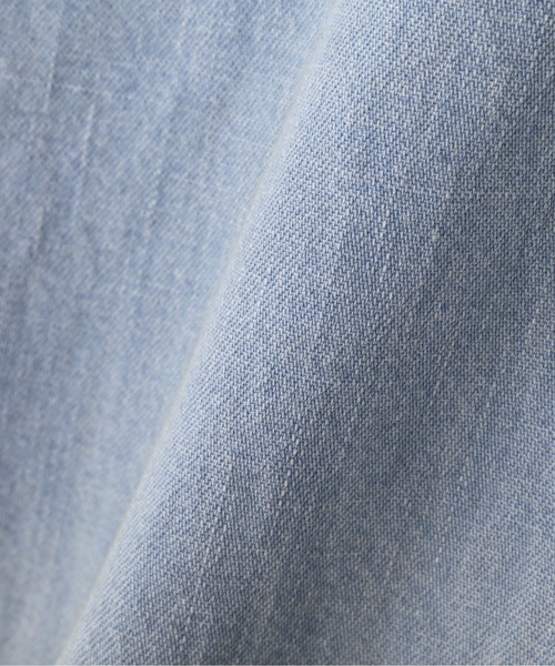 AVIREX(アヴィレックス)の「EMB DENIM SHIRT "HAYDEN VALLEY" / 刺繍 デニムシャツ ヘイデンバレー / AVIREX / アヴィレックス(シャツ/ブラウス・メンズ・ライトインディゴブルー/インディゴブルー・XX-LARGE/X-LARGE/LARGE/MEDIUM)」の5枚目の写真