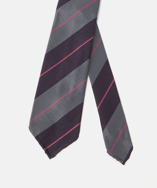 SOVEREIGN（ソブリン）の「＜SOVEREIGN＞マルチストライプ ネクタイ（ネクタイ・メンズ・ライトブルー/ブラック/ネイビー/オレンジ・FREE）」の13枚目の写真