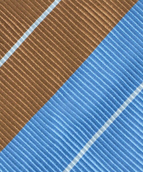 SOVEREIGN（ソブリン）の「＜SOVEREIGN＞マルチストライプ ネクタイ（ネクタイ・メンズ・ライトブルー/ブラック/ネイビー/オレンジ・FREE）」の12枚目の写真