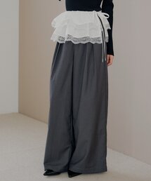 CHICO グレー ワイドパンツ Mサイズ CHICO グレー ワイドパンツ Mサイズ