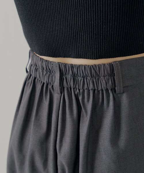 Chico（チコ）の「【SALON by Chico】取り外しフリルルーズスラックスパンツ（その他パンツ・レディース・グレー/グレー系その他2/ブラック/ブラウン系その他2/ブラック系その他2/グレー系その他3/ブルー系その他3・FREE/SMALL）」の14枚目の写真