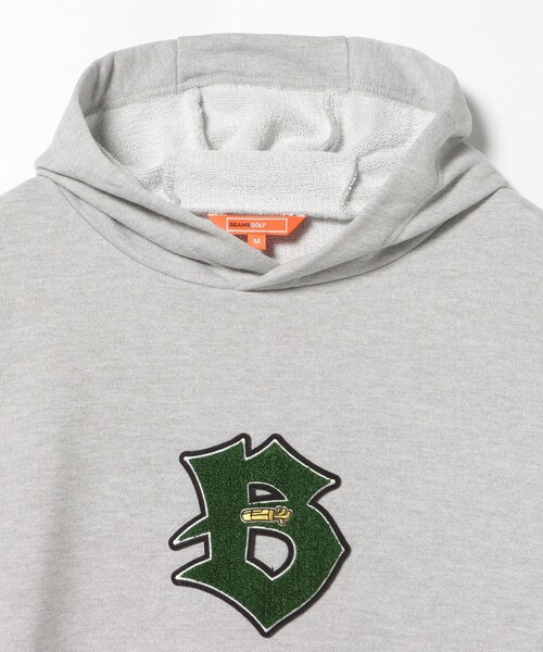 セール】〈MEN〉ORANGE LABEL / Bロゴワッペン 裏毛 パーカー（吸水速