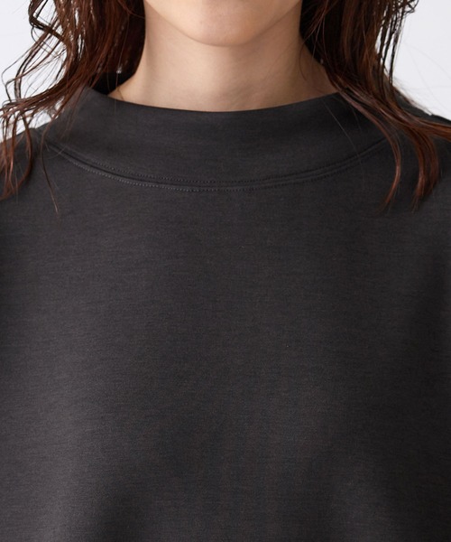 BELLUNA PLUS(ベルーナ)の「裾ボタン使いスタンドネックプルオーバー(Tシャツ/カットソー・レディース・マスタード/アイボリー/チャコール・X-LARGE/MEDIUM/LARGE)」の16枚目の写真