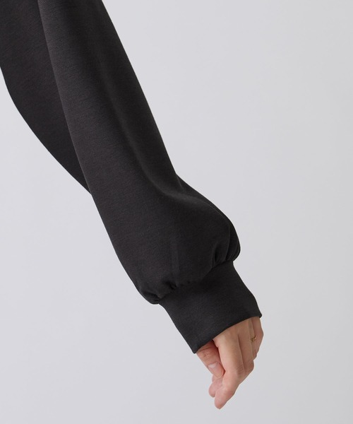 BELLUNA PLUS(ベルーナ)の「裾ボタン使いスタンドネックプルオーバー(Tシャツ/カットソー・レディース・マスタード/アイボリー/チャコール・X-LARGE/MEDIUM/LARGE)」の19枚目の写真