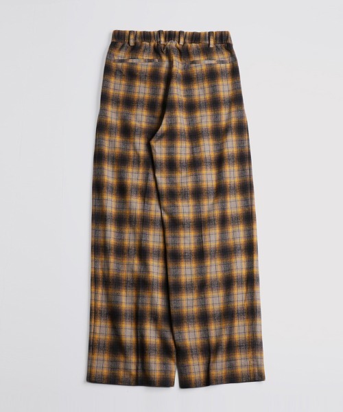 BALLAST ARK（バラストアーク）の「BALLAST ARK / バラストアーク：Cotton Flannel Check Easy Pants：BA12-PT01[AST]（その他パンツ・メンズ・ブラウン/ブラック・M/L）」の18枚目の写真