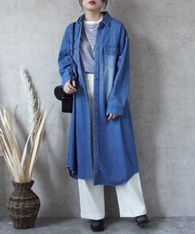 Emma（SELECT LEVERY） | デニムシャツワンピース(シャツワンピース)