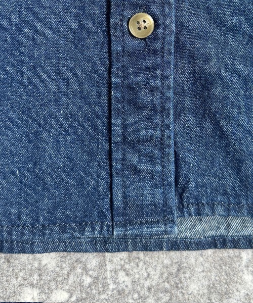 Emma（SELECT LEVERY）（エマ セレクトリベリー）の「デニムシャツワンピース（シャツワンピース・レディース・ブルー/ネイビー・MEDIUM/LARGE）」の19枚目の写真