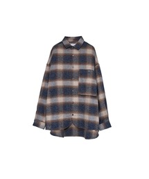 INTERPLAY（インタープレイ）の「【INTERPLAY】Regular Collar OverSize Shirt【Ombre Check】（シャツ/ブラウス）」