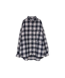INTERPLAY（インタープレイ）の「【INTERPLAY】Regular Collar OverSize Shirt【Ombre Check】（シャツ/ブラウス）」