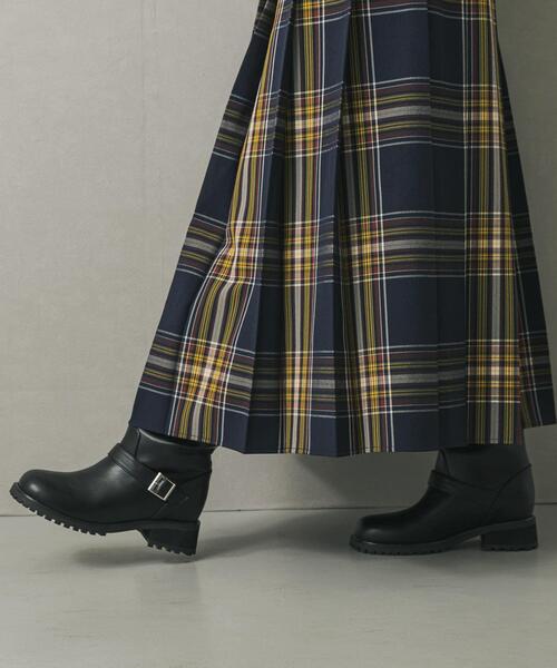 SENSE OF PLACE by URBAN RESEARCH（センスオブプレイスバイアーバンリサーチ）の「エンジニアブーツ（ブーツ・レディース・ブラック/ライトベージュ・SMALL/LARGE/MEDIUM）」の9枚目の写真