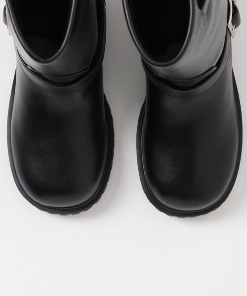 SENSE OF PLACE by URBAN RESEARCH（センスオブプレイスバイアーバンリサーチ）の「エンジニアブーツ（ブーツ・レディース・ブラック/ライトベージュ・SMALL/LARGE/MEDIUM）」の18枚目の写真