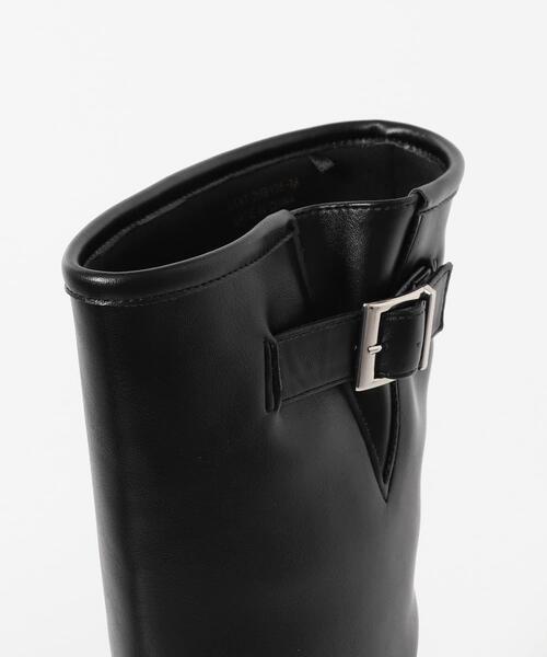 SENSE OF PLACE by URBAN RESEARCH（センスオブプレイスバイアーバンリサーチ）の「エンジニアブーツ（ブーツ・レディース・ブラック/ライトベージュ・SMALL/LARGE/MEDIUM）」の19枚目の写真