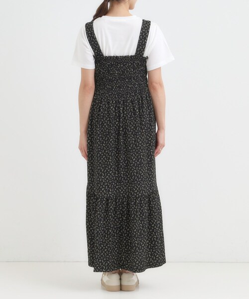 Cutie Blonde(キューティーブロンド)の「【2WAY】肩紐が取り外しできる シャーリングワンピース(ワンピース・レディース・ブラック系6/ブラック・00)」の19枚目の写真