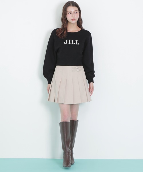 JILL by JILL STUART（ジルバイジルスチュアート）の「◇ サイドベルトプリーツミニスカート（スカート・レディース・ブラウン/ベージュ/ベージュ系その他・SMALL/MEDIUM）」の5枚目の写真