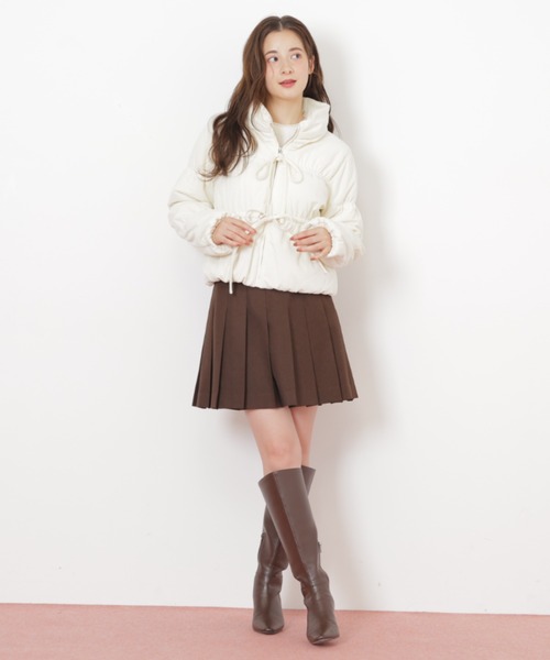 ◇ サイドベルトプリーツミニスカート（スカート）｜JILL by JILL