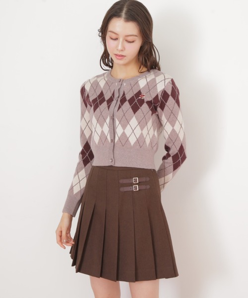 JILL by JILL STUART（ジルバイジルスチュアート）の「◇ サイドベルトプリーツミニスカート（スカート・レディース・ブラウン/ベージュ/ベージュ系その他・SMALL/MEDIUM）」の19枚目の写真