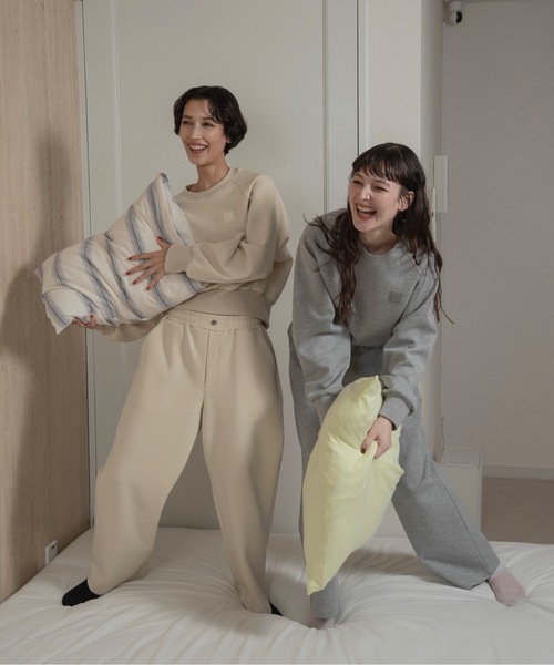 lawgy（ラウジー）の「lawgy original logo patch sweat / ラウジーオリジナルロゴパッチスウェット（スウェット・レディース・ヘザーグレー/アイボリー/ブラウン・FREE）」の10枚目の写真