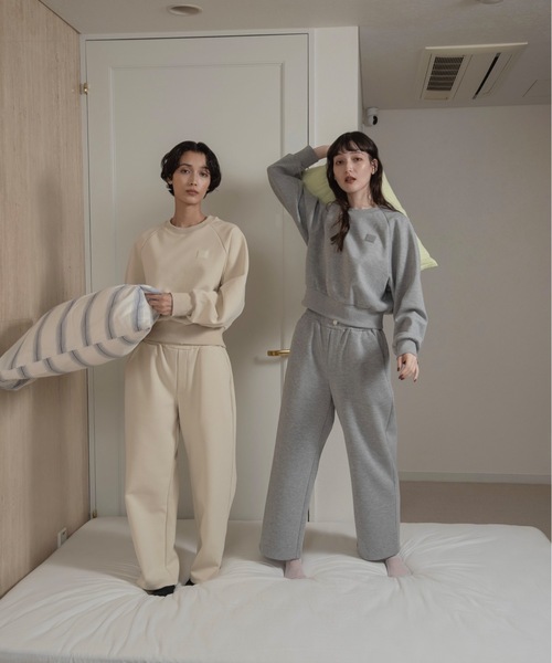 lawgy（ラウジー）の「lawgy original logo patch sweat / ラウジーオリジナルロゴパッチスウェット（スウェット・レディース・ヘザーグレー/アイボリー/ブラウン・FREE）」の18枚目の写真