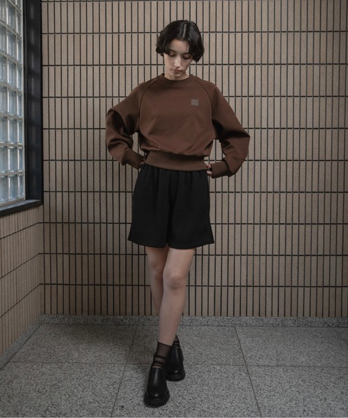 lawgy（ラウジー）の「lawgy original logo patch sweat / ラウジーオリジナルロゴパッチスウェット（スウェット・レディース・ヘザーグレー/アイボリー/ブラウン・FREE）」の20枚目の写真