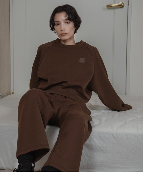 lawgy（ラウジー）の「lawgy original logo patch sweat / ラウジーオリジナルロゴパッチスウェット（スウェット・レディース・ヘザーグレー/アイボリー/ブラウン・FREE）」の13枚目の写真