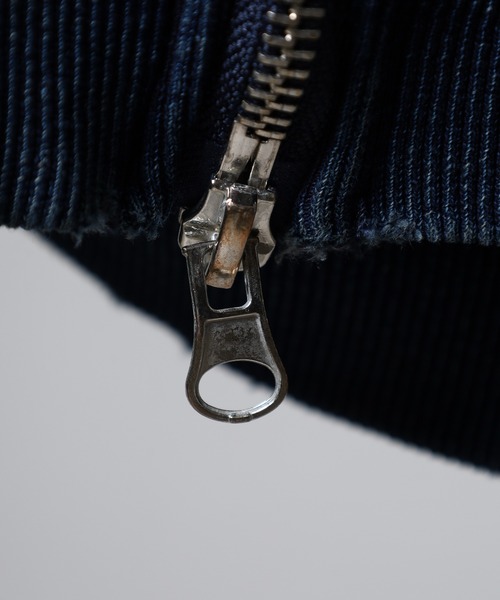 RE730(アールイーセブンサーティー)の「RE730 デニムZIPパーカー クラウン刺繍(ブルゾン・メンズ・ブルー/サックスブルー/ブラック・L/M)」の15枚目の写真