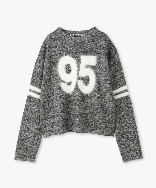 anna sui nyc(アナ スイ エヌ ワイ シー)の「No.95MIXニットプルオーバー(ニット/セーター・レディース・ブラック/パープル/イエロー・FREE)」の8枚目の写真