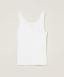 Cotton rib 2×1 tank