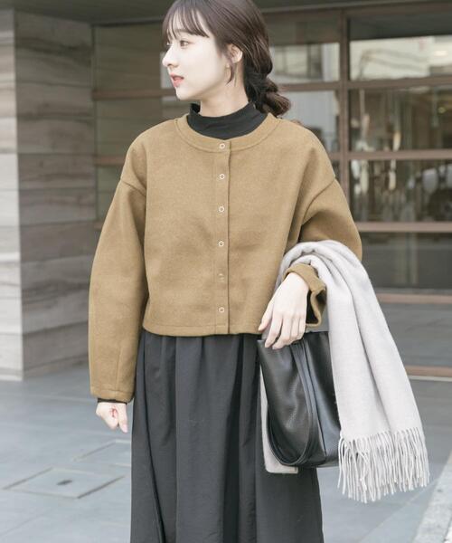 ITEMS URBANRESEARCH（アイテムズ アーバンリサーチ）の「マルチWAYセットワンピース（ワンピース・レディース・グレー/マスタード/チャコールグレー・FREE）」の7枚目の写真