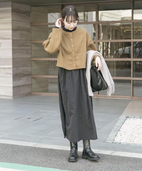 ITEMS URBANRESEARCH（アイテムズ アーバンリサーチ）の「マルチWAYセットワンピース（ワンピース・レディース・グレー/マスタード/チャコールグレー・FREE）」の9枚目の写真