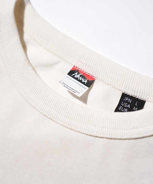 NANGA(ナンガ)の「NANGA / ナンガ NANGA×RYUJI KAMIYAMA L/S TEE 神山隆二 ロングスリーブTシャツ(Tシャツ/カットソー・メンズ・ホワイト/グリーン/ブラック・MEDIUM/LARGE/X-LARGE)」の11枚目の写真