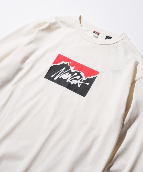 NANGA(ナンガ)の「NANGA / ナンガ NANGA×RYUJI KAMIYAMA L/S TEE 神山隆二 ロングスリーブTシャツ(Tシャツ/カットソー・メンズ・ホワイト/グリーン/ブラック・MEDIUM/LARGE/X-LARGE)」の14枚目の写真