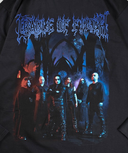 ROCK-OFF(ロックオフ)の「【ROCK-OFF】【AW】CRADLE OF FILTH EXISTENCE LONG SLEEVE TEE(Tシャツ/カットソー・メンズ・ブラック・MEDIUM/LARGE/X-LARGE)」の4枚目の写真