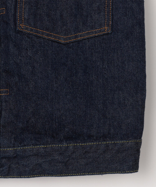 orSlow（オアスロウ）の「Orslow/オアスロウ TYPE2 1950’S DENIM JACKET（ブルゾン・メンズ・ネイビー・1/2/3）」の6枚目の写真