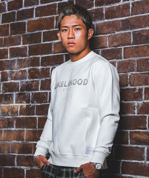 adamsJUGGLER(アダムスジャグラー)の「RTEGライクリフッドスウェットプル(スウェット・メンズ・ブラック/ホワイト・M/L/XL/S)」の12枚目の写真
