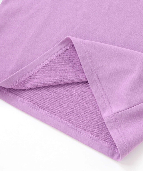 ZIDDY(ジディ)の「【クロミ】刺しゅう配色リンガースウェット(130~160cm)(スウェット・キッズ・ブラック/パープル・130cm/FREE/150cm/140cm)」の11枚目の写真